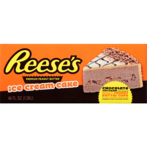 Reese's Ice Cream Cake, Peanut Butter, Premium