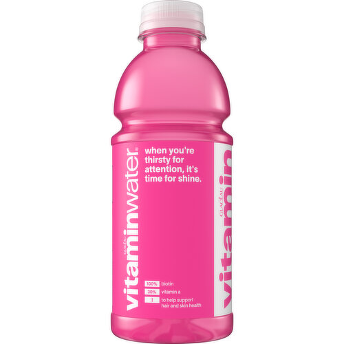 vitaminwater  Sugar Shine, Electrolyte Enhanced Water W/ Vitamins, Strawberry Lemonade Drink