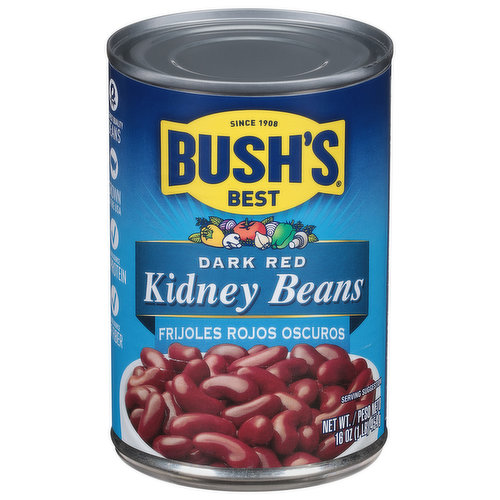Bush's Best Kidney Beans, Dark Red