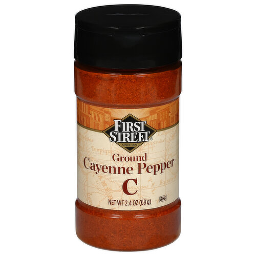 First Street Cayenne Pepper, Ground