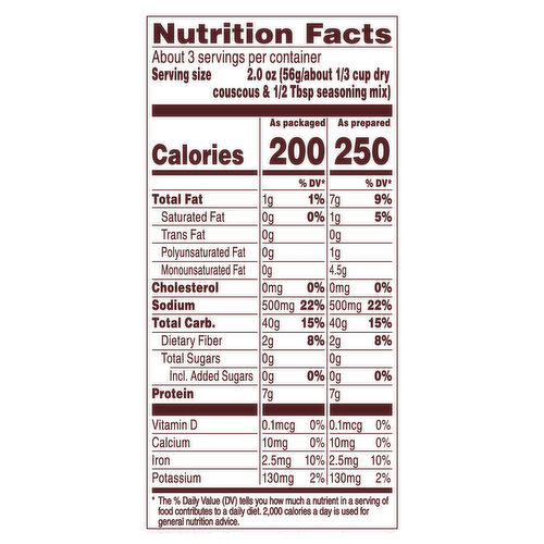 Near East Roasted Garlic & Olive Oil Couscous Mix