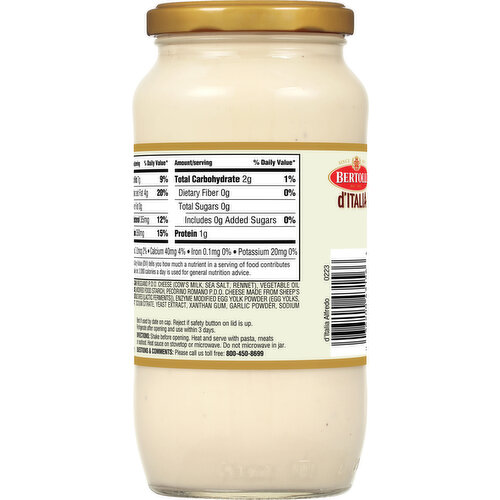 Bertolli Sauce, Alfredo