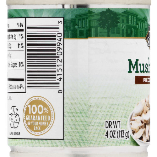 First Street Mushrooms, Pieces & Stems