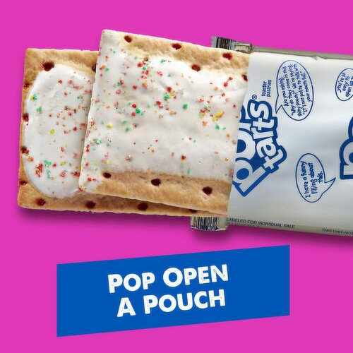 Pop-Tarts Toaster Pastries, Frosted Strawberry