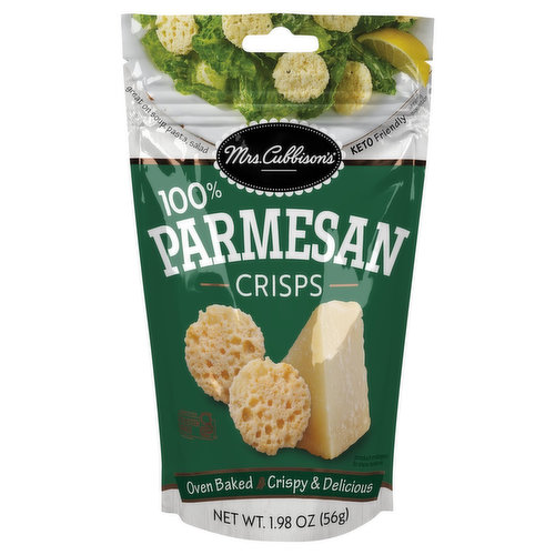 Mrs. Cubbison's Crisps, 100% Parmesan