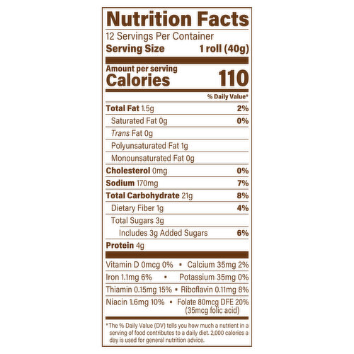 Sara Lee Honey Bakery Rolls