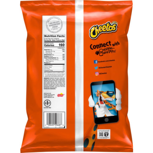 Cheetos Cheese Flavored Snacks, Puffs