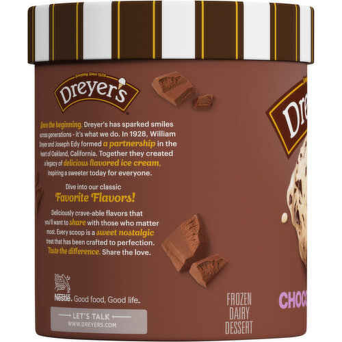 Dreyer's Frozen Dairy Dessert, Chocolate Chip