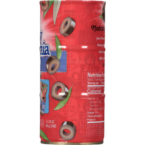 Early California Sliced Ripe Olives