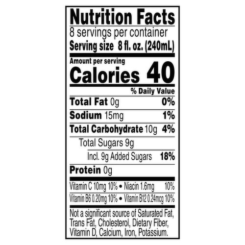 V8 Berry Blend Flavored Beverage