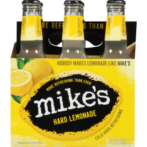 Mike's Malt Beverage, Premium, Hard Lemonade