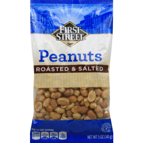 First Street Peanuts, Roasted & Salted