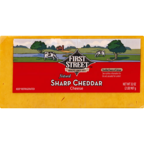 First Street Cheese, Sharp Cheddar
