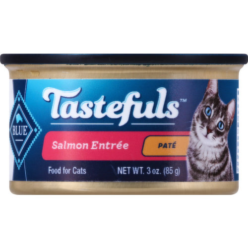 Blue Buffalo Food for Cats, Salmon Entree, Pate
