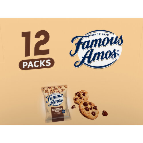Famous Amos Cookies, Chocolate Chip, Bite-Size