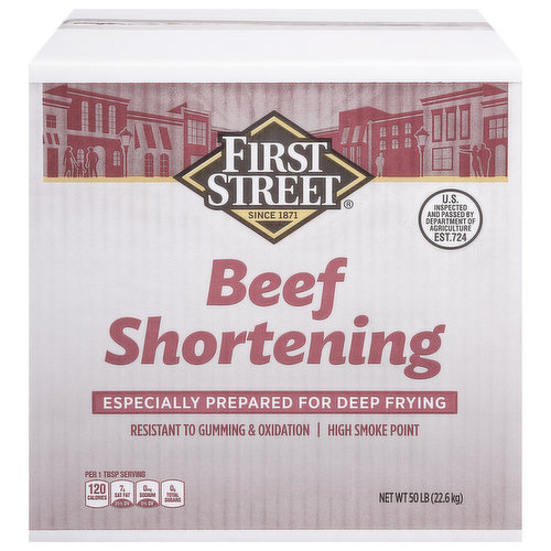 First Street Beef Shortening