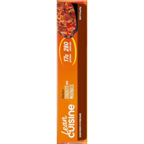 Lean Cuisine Signature Spaghetti with Meatballs in Tomato Sauce