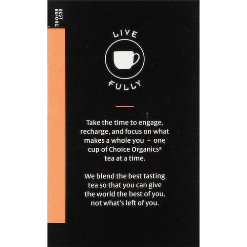 Choice Organics Oolong Tea, Oolong, Tea Bags