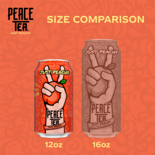 Peace Tea  Just Peachy, Iced Tea With Natural Peach Flavor