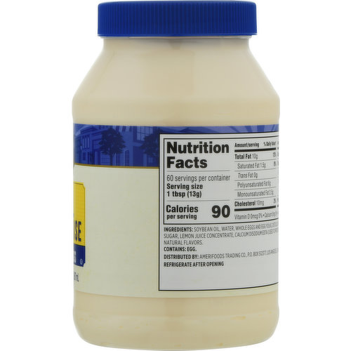First Street Mayonnaise, Real