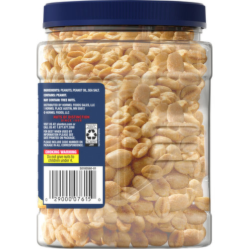 Planters Cocktail Peanuts, Salted