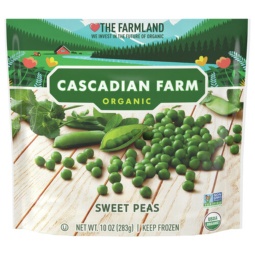 Cascadian Farm Sweet Peas, Organic