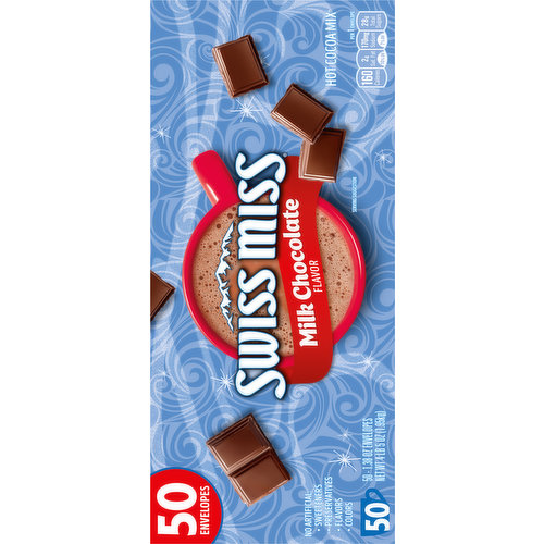 Swiss Miss Hot Cocoa Mix, Milk Chocolate Flavor