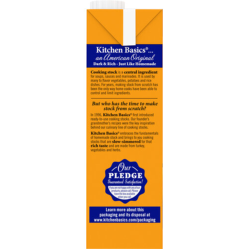 Kitchen Basics Original Turkey Stock for Cooking