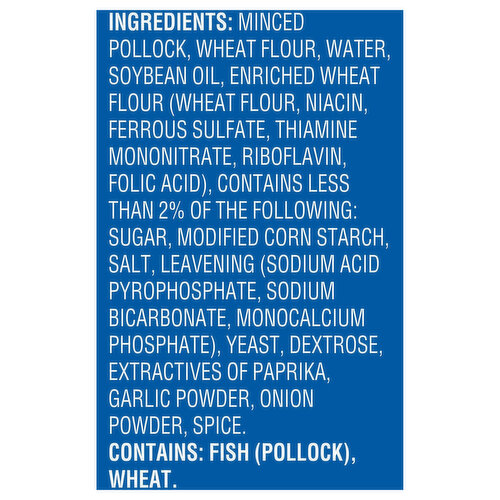 Van de Kamp's Crunchy Breaded Fish Sticks