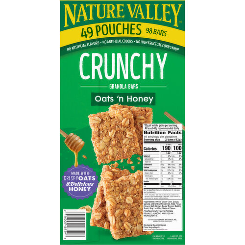 Nature Valley Crunchy Oats 'n Honey Granola Bars