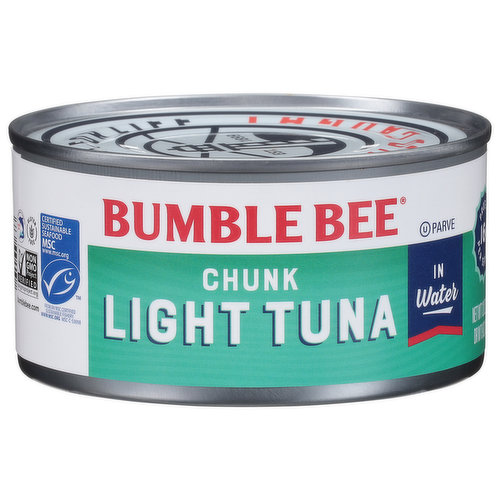 Bumble Bee Tuna in Water, Light, Chunk