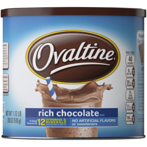 Ovaltine Rich Chocolate Drink Mix