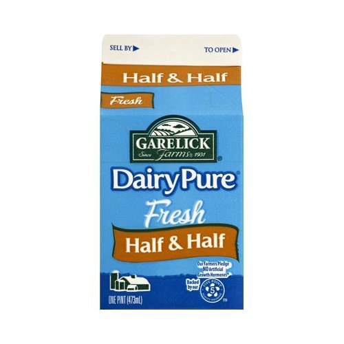 Garlic Farms Dairy Pure Fresh Half & Half Creamer, 150 oz
