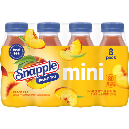 Snapple Peach Mini Tea