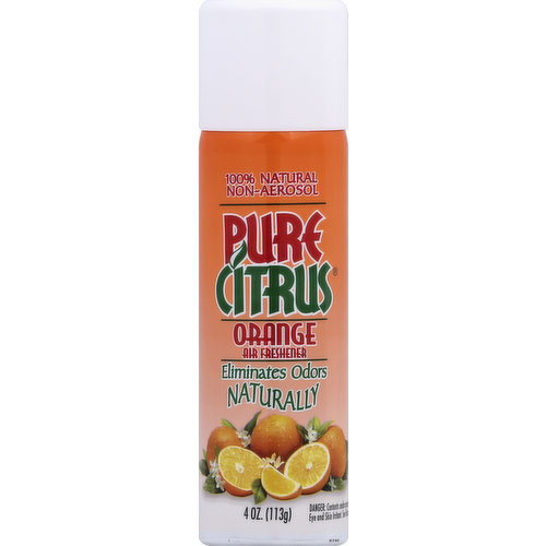 Pure Citrus Air Freshener, Orange