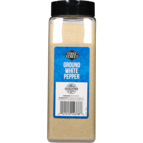 First Street Ground White Pepper