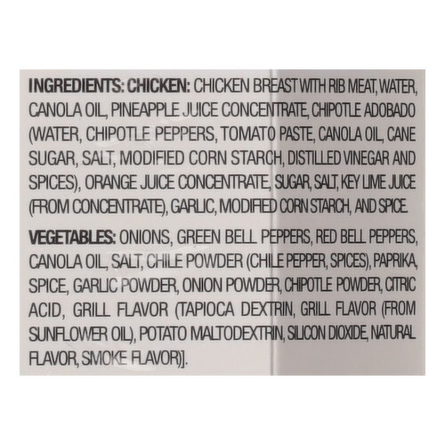 Del Real Chicken Fajitas with Sauteed Vegetables