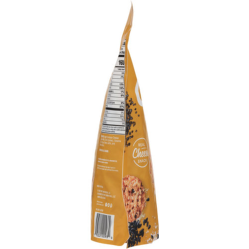 Parm Crisps Cheese Snack, Everything, Oven-Baked