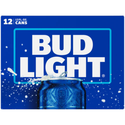 Bud Light Beer, 12 Pack Beer, 12 FL OZ Cans, 4.2% ABV