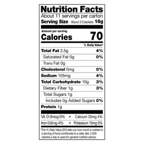 Milton's Crackers, Organic, Multi-Grain