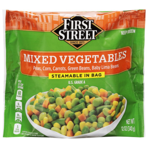 First Street Mixed Vegetables