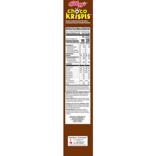 Choco Krispis Puffed Rice, Chocolate Flavored