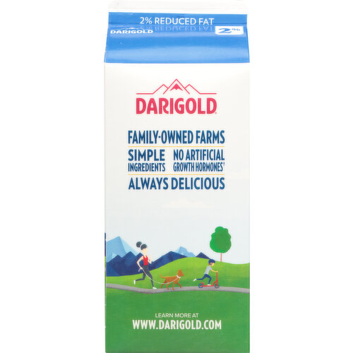 Darigold Milk, 2% Reduced Fat, Ultra-Filtered