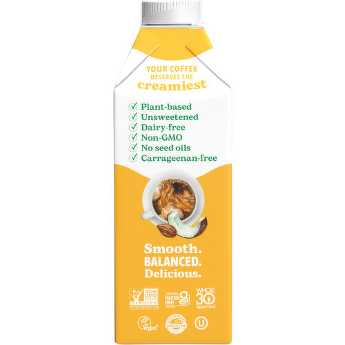 Nutpods Dairy-Free Unsweetened Original Coffee Creamer