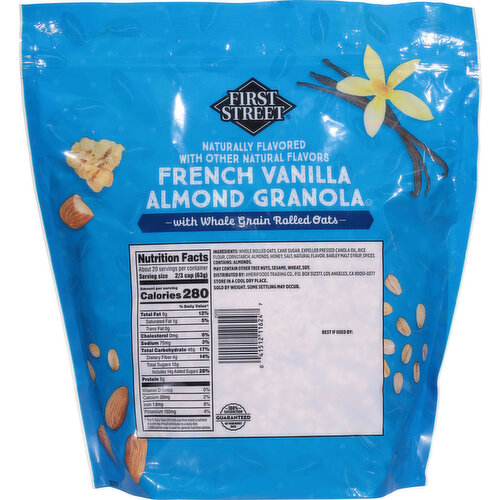 First Street French Vanilla Almond Granola