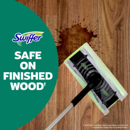 Swiffer Heavy Duty Mop Wood, Wet Cloth Refills for Wood Floors