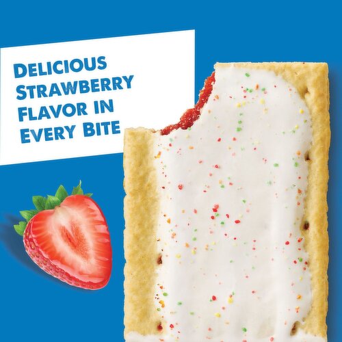 Pop-Tarts Toaster Pastries, Frosted Strawberry