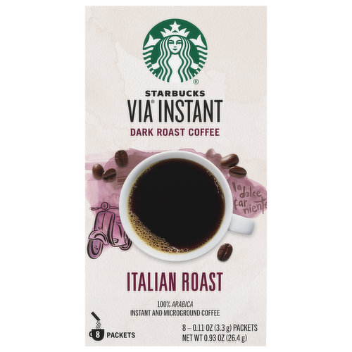 Starbucks Coffee, 100% Arabica, Dark Roast, Italian Roast