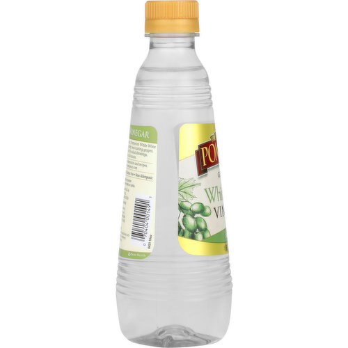 Pompeian Vinegar, Gourmet, White Wine