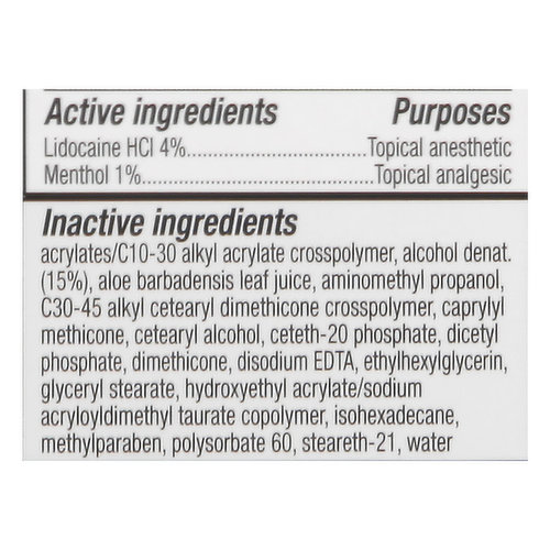 Icy Hot Pain Relief Cream, Lidocaine